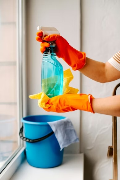 Beautiful clean living room